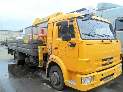 Бортовой Камаз 4308 с КМУ